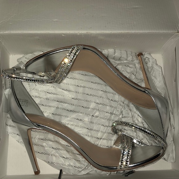 Aldo rhinestone heels - Picture 1 of 3
